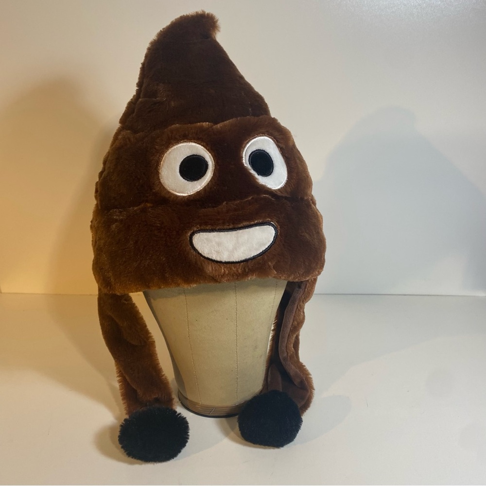 The Emoji Movie Poop Emoji Plush Hat